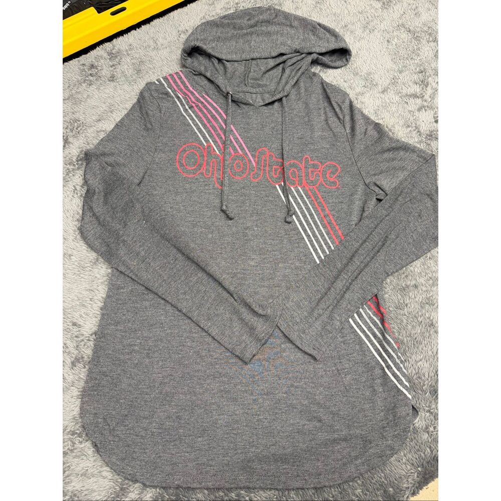 Colosseum Ohio State Women's Medium Hoodie Long Sleeve Tee!
